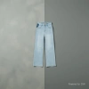 Wide-leg straight-leg summer loose, high-waisted, fashionable, casual and versatile women's jeans, Lyocell non-elastic, slimming and figure-hugging details Picture